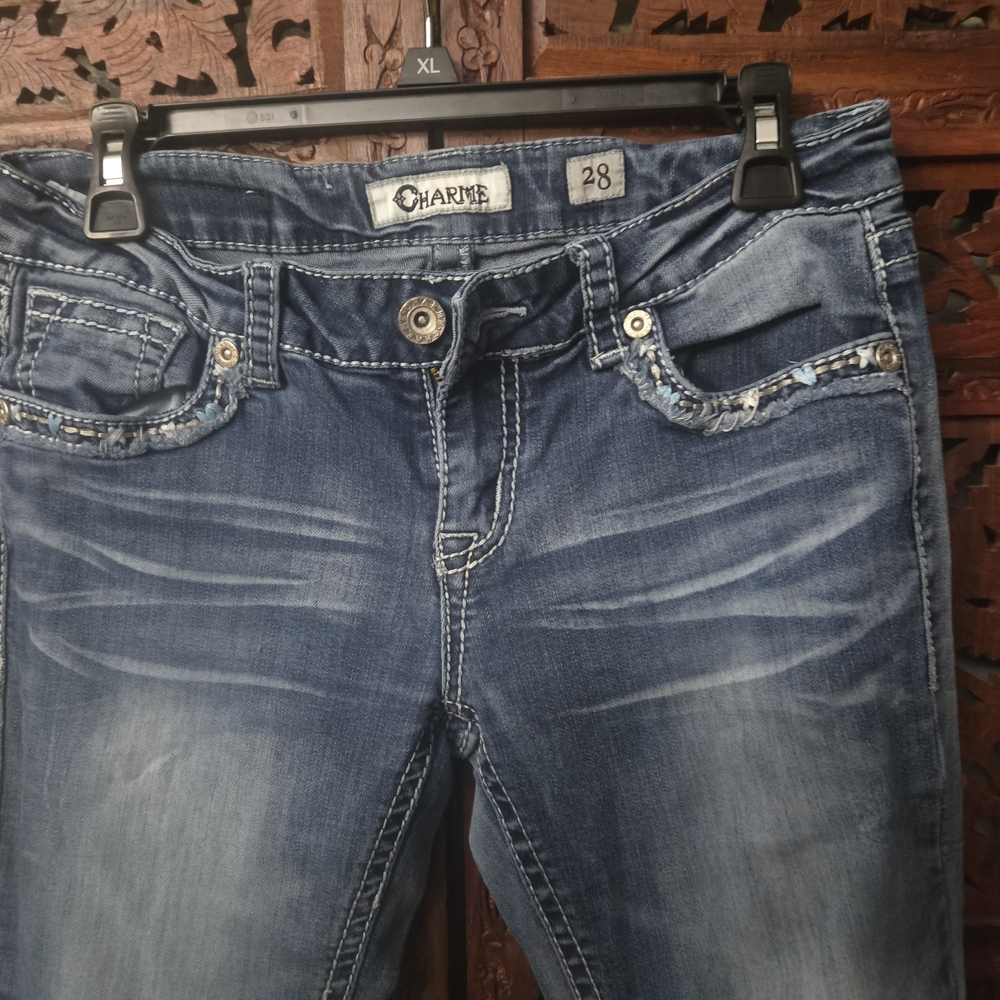 Charme Blue Denim Jeans - Picture 2 of 11